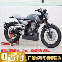 Installments Apulia CR150 motorcycle Country four EFI water-cooled locomotive retro car street car can be licensed