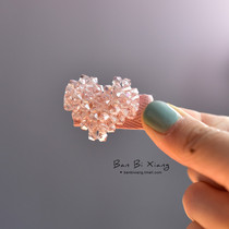 South Korea imported childrens hair accessories new flash diamond love bangs hairpin hairpin headdress for girls