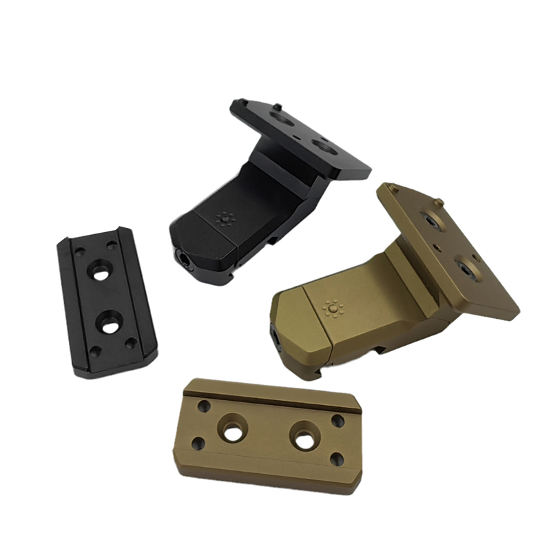 Arisaka Metal Sro Rmr T1 T2 Angled Mount Side Mount Base Cnc Yousaka Defense Mount