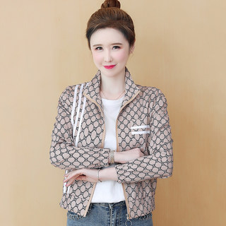 女士短外套2025年新款春秋小个子百搭时尚休闲宽松洋气夹克上衣