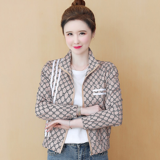 女士短外套2025年新款春秋小个子百搭时尚休闲宽松洋气夹克上衣