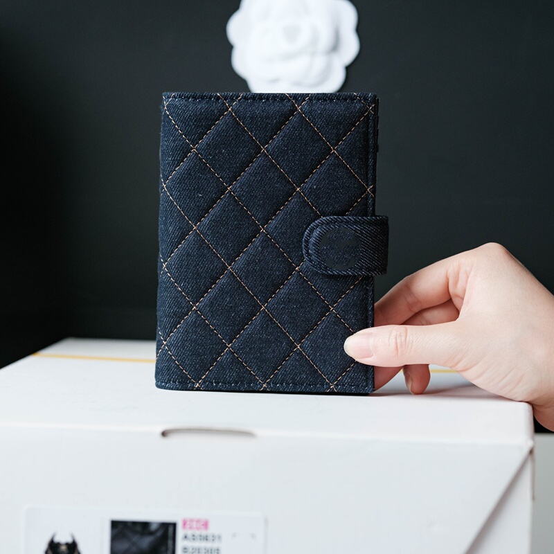 26 Classic Denim Wallets, Caviar Leather, Pebbled Leather, Sheepskin Card Holders, Coin Purses, Wallets, Passport Holders