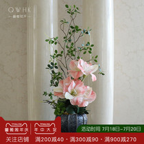 Mix and match floral suit Zhu Dinglan simulation flower single silk flower fake flower Home living room dining room decoration flower
