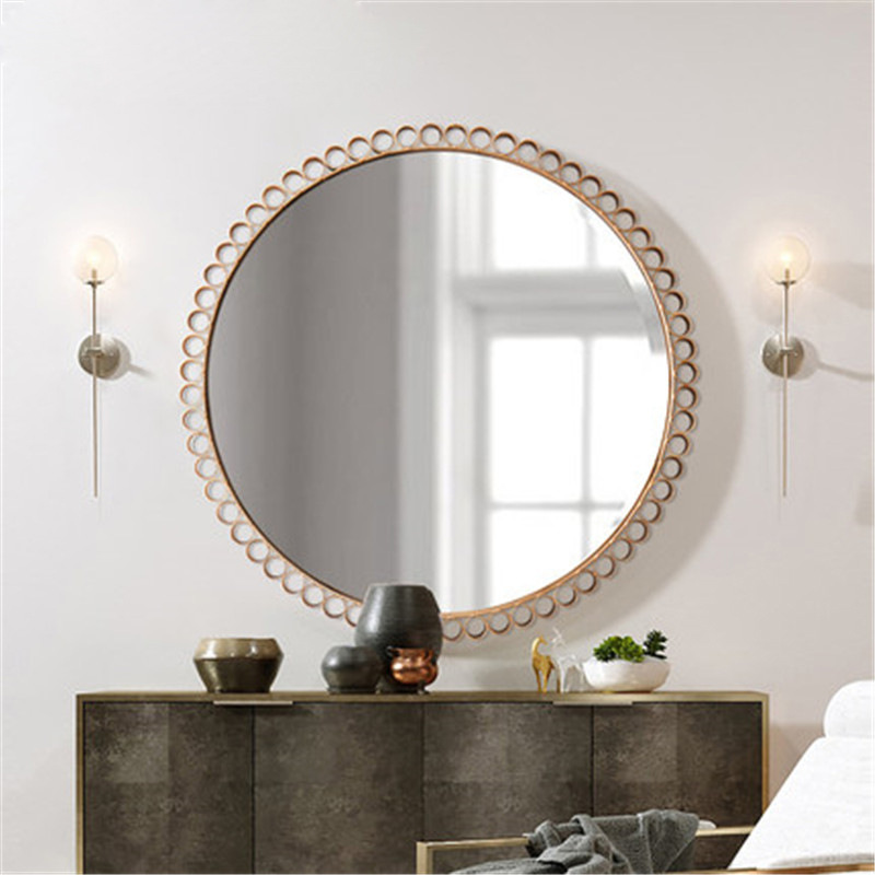 Modern minimalist model room decoration metal sunglasses wall hanging hotel corridor wrought iron wall decoration club entrance pendant