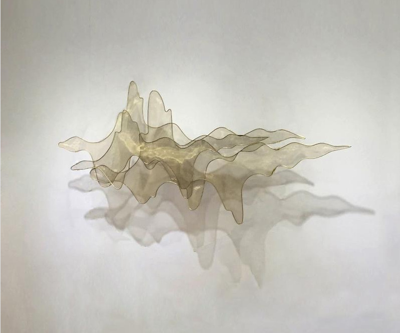 Sofa Background Wall Decoration Wall Decoration Modern Metal Fake Mountain-Like Board Room Hotel Wall Wall-mounted Living-room Wall Decoration