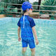 ເຄື່ອງນຸ່ງເດັກນ້ອຍຊາຍ Ultraman swimsuit summer trendy baby 2023 new handsome boy little boy one-piece quick-drying swimsuit