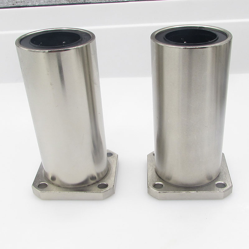 Plated square flange lengthened linear bearings LMK 6 8 10 12 13 16 16 25 25 25 35 40 LUU