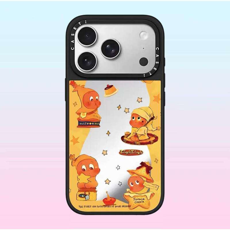 Casetify-Twinkletwinkle Surrounding Stars Case for Apple 17 Pro Max iPhone 16 Pro Protective Cover 15 Full Protection Anti-Drop Magnetic 14 Cute 13 Cartoon