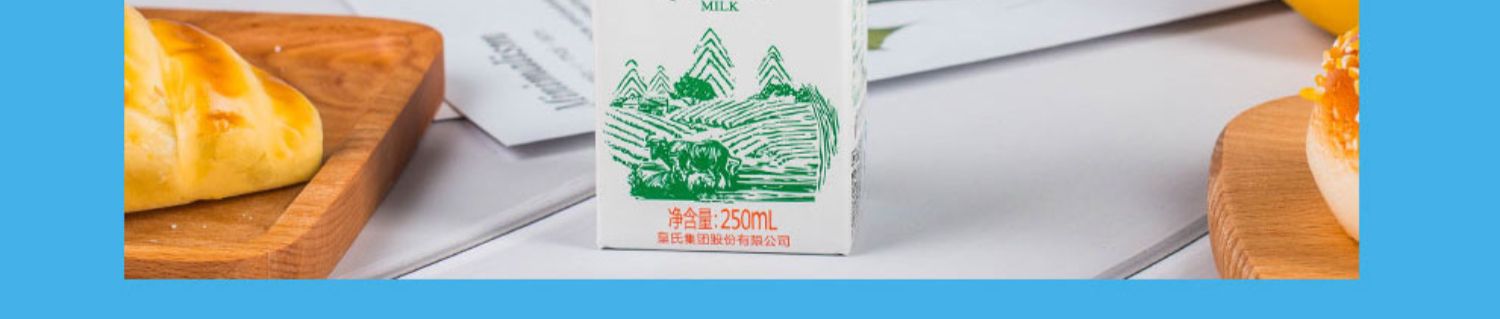 皇氏乳业摩拉菲尔清养水牛奶12盒