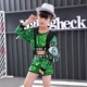 Bộ đồ hip-hop trẻ em bé trai hip-hop đẹp trai quần áo hợp thời trang bé gái jazz dance sequins catwalk thời trang trang phục hàn quốc - Trang phục