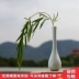 Trung Quốc ngọc bích chai trà buổi lễ cắm hoa trang trí nhà Jingdezhen Guanyin chai gốm nhỏ bình hoa cho Phật Zen - Vase / Bồn hoa & Kệ