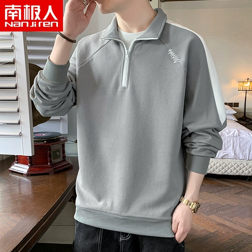 南极人 Мужская толстовка, футболка polo, лонгслив, куртка, осенняя, коллекция 2022