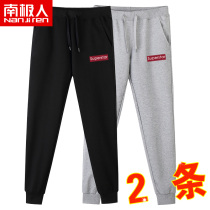 Antarctic people 2019 new spring and autumn mens pants sports pants mens toe trend closing loose guard pants tide