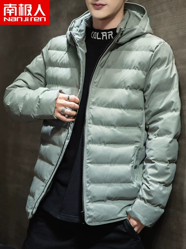 南极人 Tide, зимняя куртка, пуховик, 2019, в корейском стиле