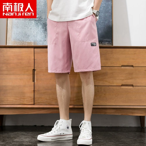 南极人 Tide, мужские трендовые летние шорты, брендовые тонкие штаны, в корейском стиле