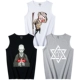 Nam Cực vest nam thanh niên mùa hè thoáng khí thể thao cotton đáy quần vest nam thương hiệu lỏng lẻo - Áo vest cotton áo vest dạ nam trung niên