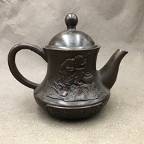 Ancient Play Miscellaneous Copper Pot wine jug Kettle Figures small pot Home Process Pendulum Pieces Retro Bronze