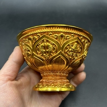 Antiques and miscellaneous items eight treasure bowls auspicious gilt bowls small home craft ornaments copperware