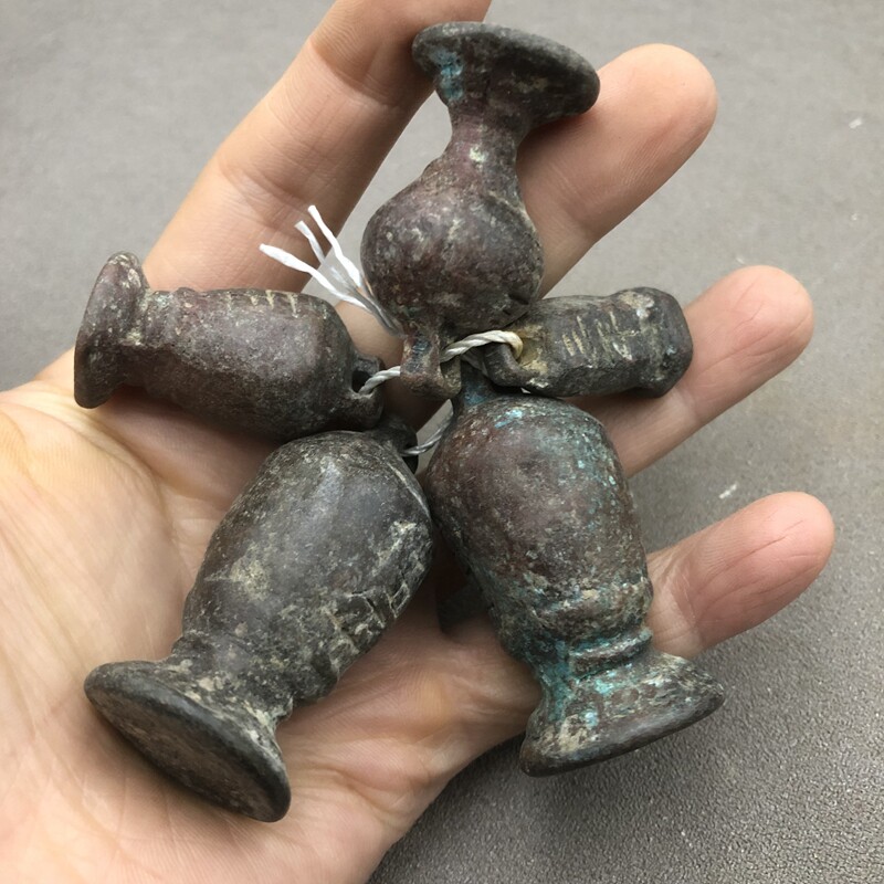 Antique Miscellaneous Bronze Scale Han Dynasty Scale Set Craft Ornament