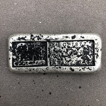 Silver ingots silver clou coin small head silver ingots silver brickwork brass-silver-home craft handlebar piece retro-bronze ware