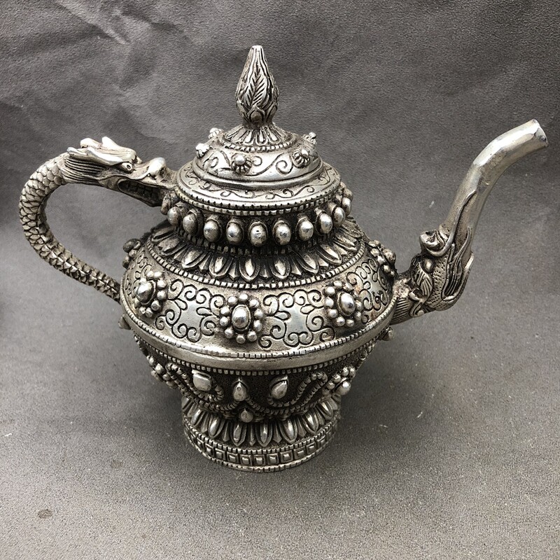 Ancient Play Miscellaneous Copper Pot Kettle Ancient Teapot Retro Swing Piece Home Craft Decoration Items