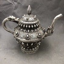 Ancient Play Miscellaneous Copper Pot Kettle Ancient Teapot Retro Swing Piece Home Craft Decoration Items