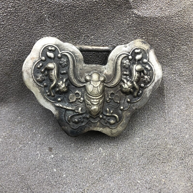 Ancient Play Miscellaneous Pendant with Silver Lock Sheet Home Craft Pendulum handlebar pieces