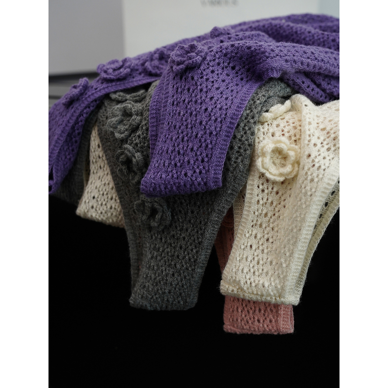 In Stock, Say Goodbye to 50% off! Beautiful Crochet Design! Includes Alpaca Wool Hollow-Out Knit Vest for Women, Spring＜Qzzn092