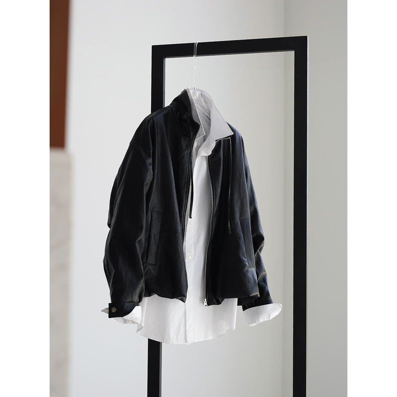 Store Anniversary Big Sale 20% off Leather Jackets! Flexible Pu Leather Drawstring Collar Jacket for Women, Autumn<Kyz1W362 Store Anniversary Big Sale 20% off Leather Jackets! Flexible Pu Leather Drawstring Collar Jacket for Women, Autumn<Kyz1W362