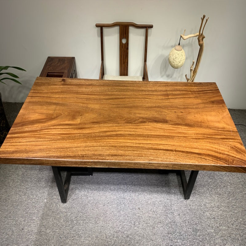 Black Walnuts Okan Large Plate Solid Wood Log Large Plate Desk Chair Composition Tea Bed Plate Red Wood New Chinese South America