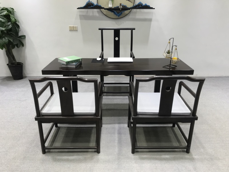 PNG Black Sandalwood 180-60-6 Solid Wood Large Board Black Gold Sandalwood Okan Owner Desk Tea Table Table Log Whole Block