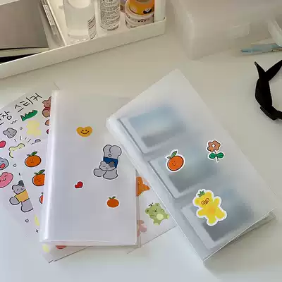 Korean ins cute sealing stickers Student diary hand account stickers AirPods headset decoration stickers