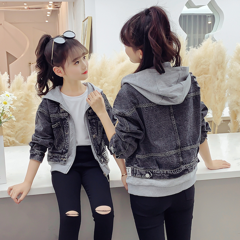 Different kind of pro-sub-dress 2022 spring dress new girl's tennis red tandem hat blouse with female dress splicing denim jacket