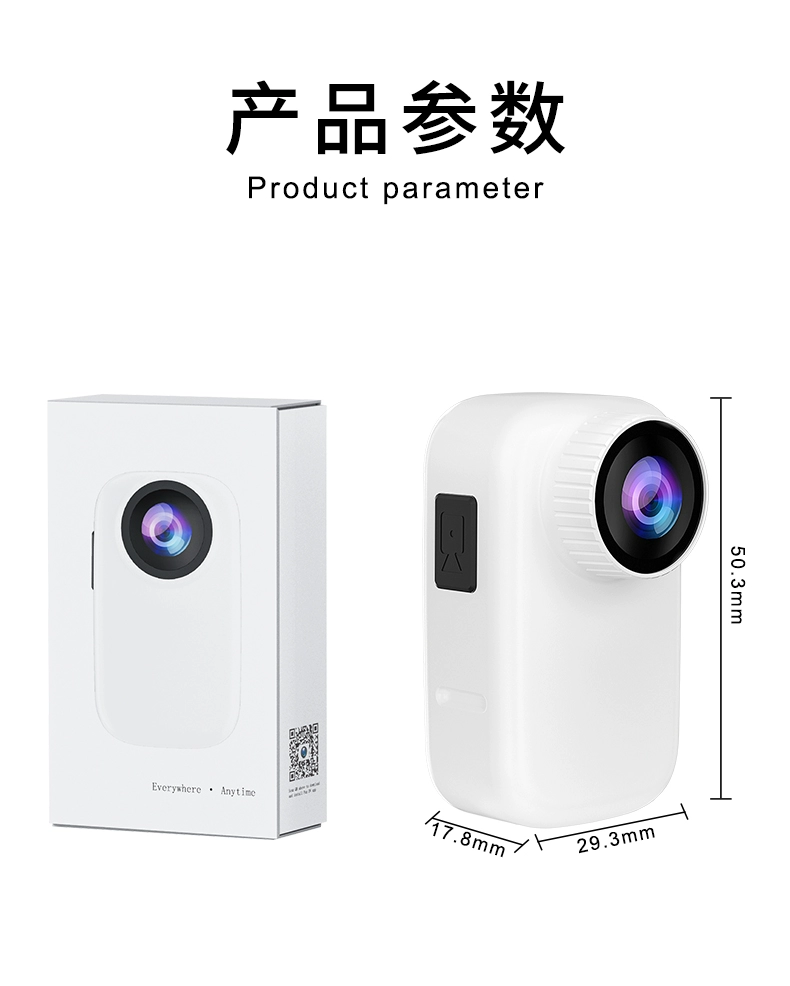 Winston 360 Toàn Cảnh Ngón Tay Cái Camera Hành Động Lái Xe Máy Đầu Ghi Đi Xe Camera Pin Siêu Dài