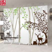 Nordic Elk screen partition wall Simple modern home occlusion Home office decoration Folding mobile entrance