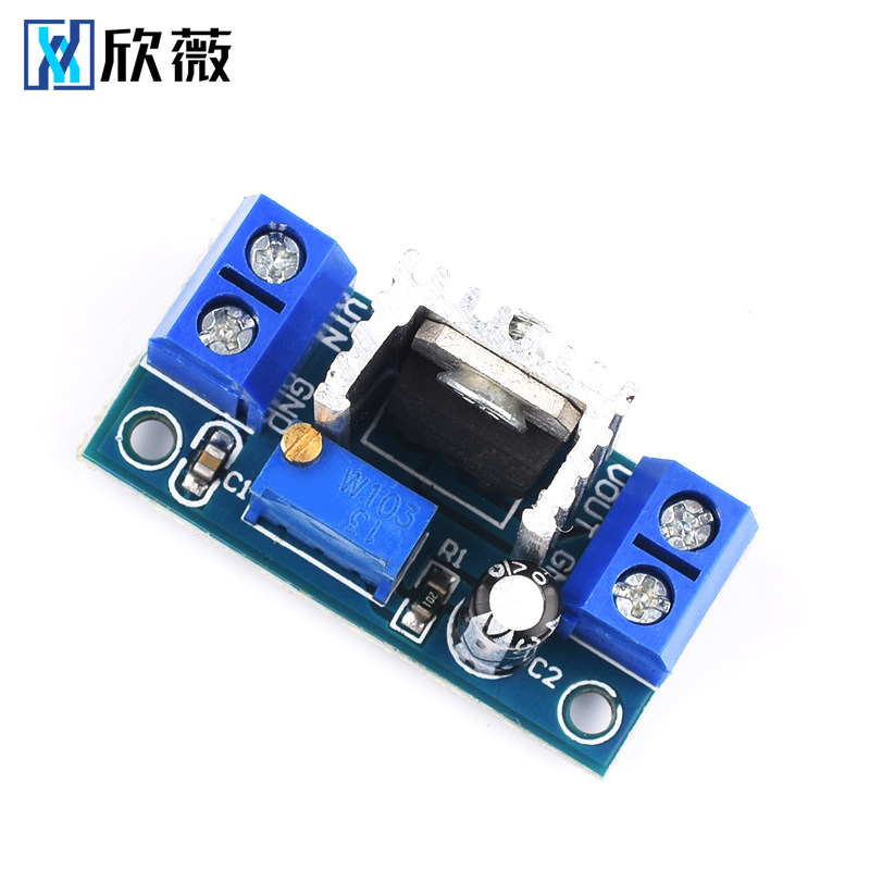 DCDC Converter LM317 Adjustable Regulated Power Supply Board StepDown