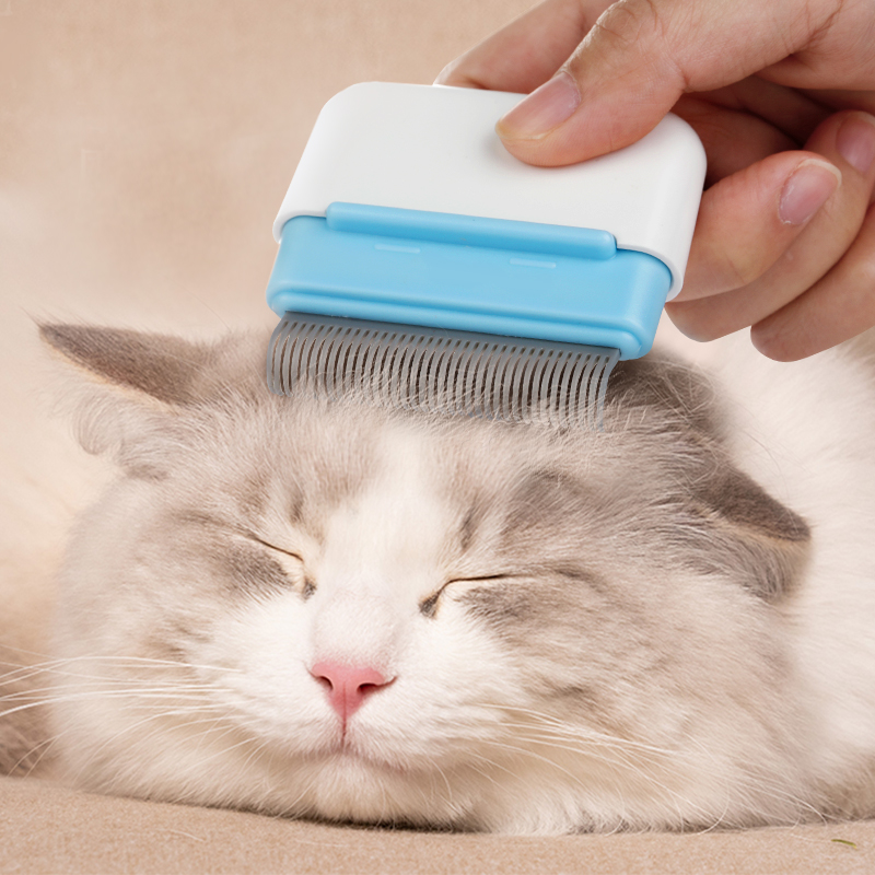 Cat comb to furlough pets long fur puppet cat comb shell comb brush brush artifacts cat supplies