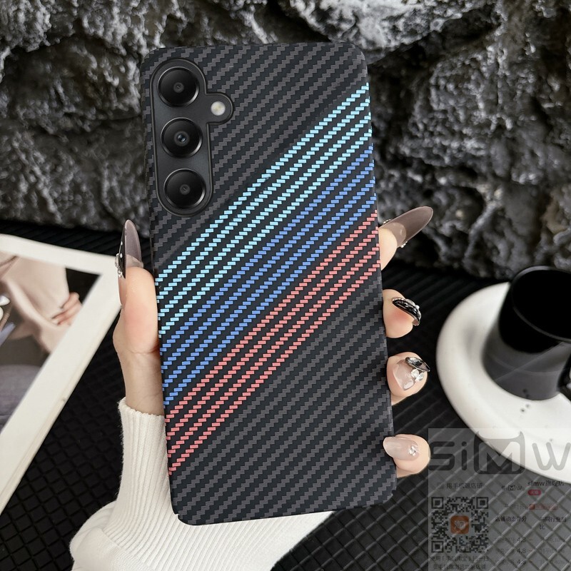 Suitable for Samsung A57 Phone Case Galaxy A57 5g Magnetic Carbon Fiber Protective Cover Sm-A5760 Full Coverage Samsunga Hard Case Galaxy Lightweight A57 Simple A575G New Model
