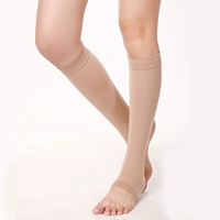 Гольфы, телесного цвета, средней длины