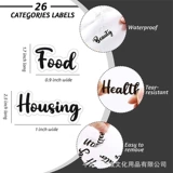 A6 Бюджетный связующий органайзер для Cash Zipper evvencepes