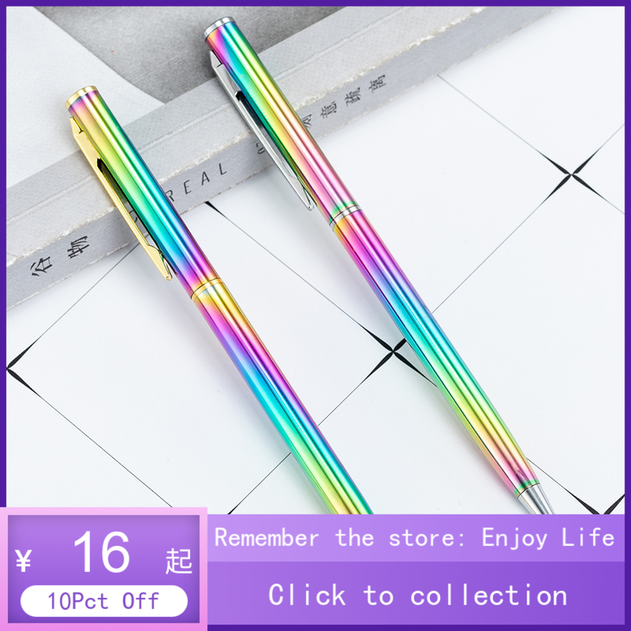 Luxury Metal Ballpoint Signature Point Writing Pen Metal Ballpoint Pen