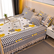 Special sheets for collapsed rice northeast large kang bed cover childrens room Net red light luxury wind Four Seasons Kang mat special customization