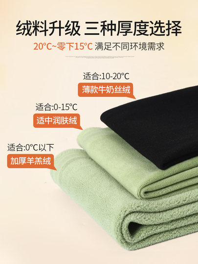 Autumn and Winter Black Shark Pants for Women, Fleece-Lined, Thickened, Butt-Lifting, Seamless, Suitable for Outdoor Wear, Autumn and Winter Yoga Elastic Magic Leggings