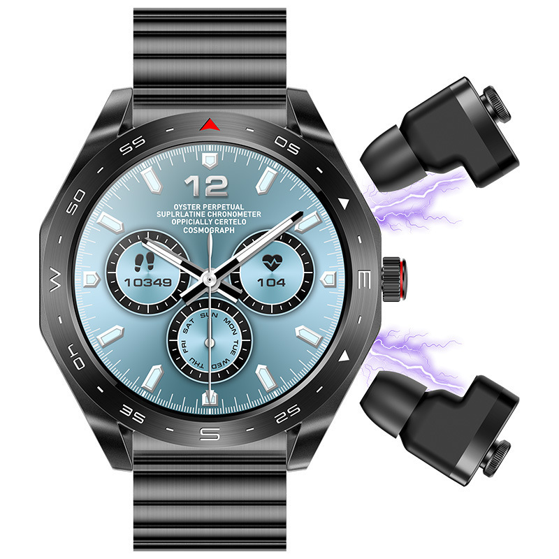 Yixunqian New Smart Bracelet Earphone Two-In-One Adult Watch Call Sports Tws Bluetooth Earphone Multi-Function Watch Yixunqian New Smart Bracelet Earphone Two-In-One Adult Watch Call Sports Tws Bluetooth Earphone Multi-Function Watch