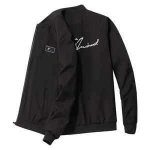 春秋夹克衫男青年加绒夹克学生棒球服外套