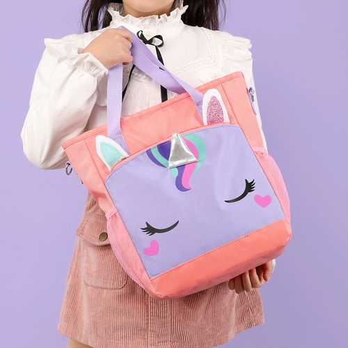 Детская сумка, сумка для учебы, льняная сумка, художественная сумка, сумка на одно плечо, небольшая сумка, школьный рюкзак