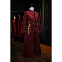 Лонгслив, свадебное платье, демисезонное ципао для матери, накидка, комплект, 2023