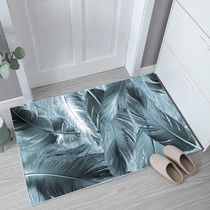 Geometric door padded into the door Entrance Carpet tailoring the Vestia Gate Hall Floor Mat Footbed Bathroom Toilet Kitchen Mat