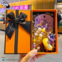 Оригинальная пони, пончик, подвеска с бусинами, оранжевая подарочная коробка