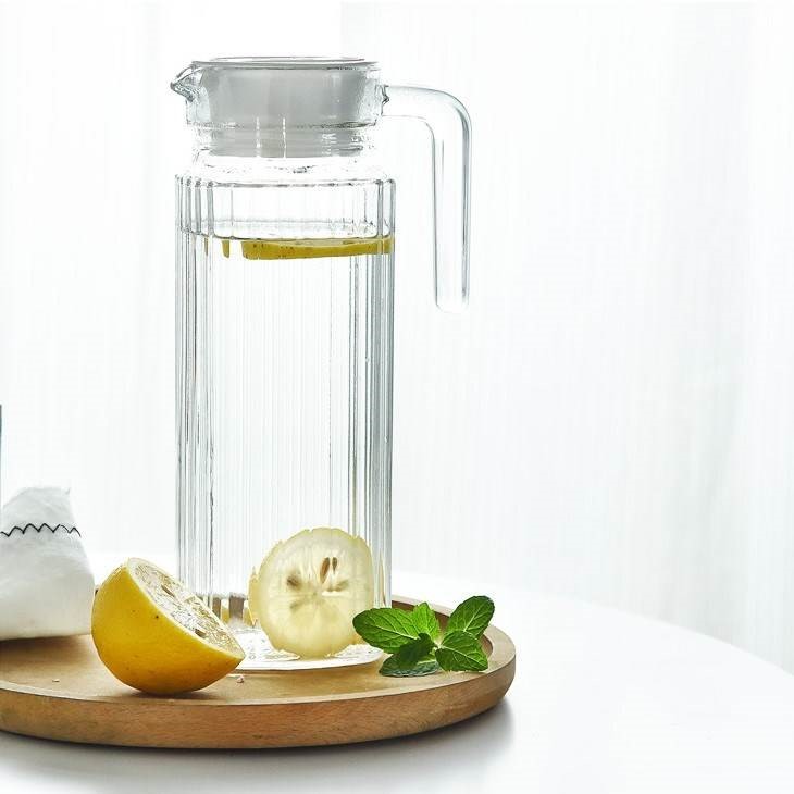 Desktop Japanese-style storage pot cold water cup tea bar glass cold kettle home q teapot bedroom scented tea practical kitchen